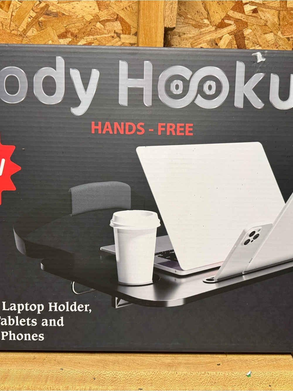 Hands-Free Tablet & Laptop Stand - Black
